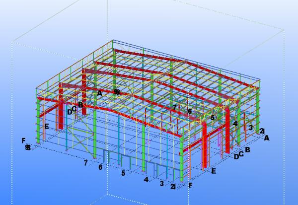 Custom Q235B Galvanized Prefabricated Steel Structure For Warehouse Workshop Hall