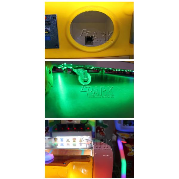 Happy Throw Ball Shooting Games Capsule Toy / Kids Redemption Ticket Arcade Game Machine