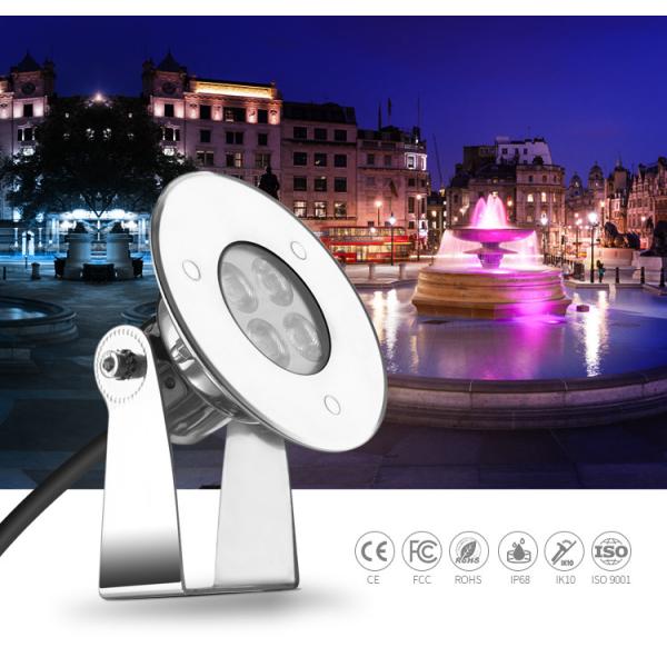 IP68 6500K 5W Ip68 Waterproof Swimming Pool Bulb 24v 316L Stainless Steel