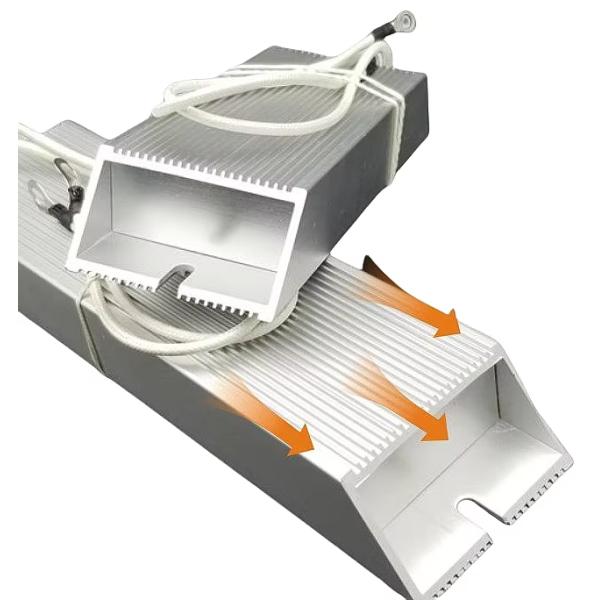 RX18 60W a 1000W Resistores de carga de frenado de carcasa de aluminio para ascensor
