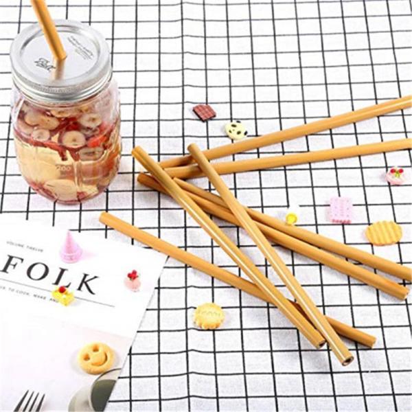 Customized Sculpture Logo Travel Eco Friendly Bamboo Straw Estimated Delivery Time