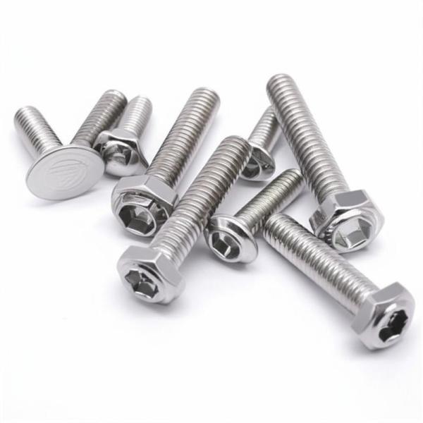 Tornillos de acero al carbono aprobados por IATF 16949 con estilo de cabeza hexagonal Estándar Opcional DIN/ISO/ANSI/DIN/BSW/JIS/GOST/GB