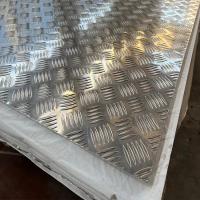 Placa quadriculada de alumínio em relevo 1 mm 2 espessura anodizada 1 polegada 3003 6061 T6