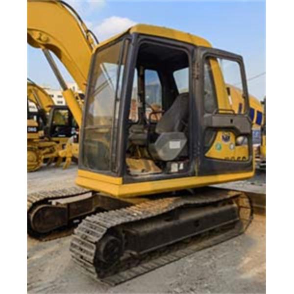 Excavadora de alta calidad de 6,3 toneladas, importada de Japón, excavadora Komatsu PC 55 MR con horas de trabajo más cortas