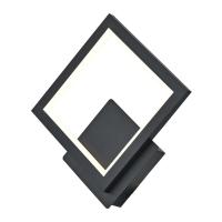 Lumière murale en aluminium moderne carrée 18W arrière-plan mur de salon chambre à coucher tête d'écran art murale
