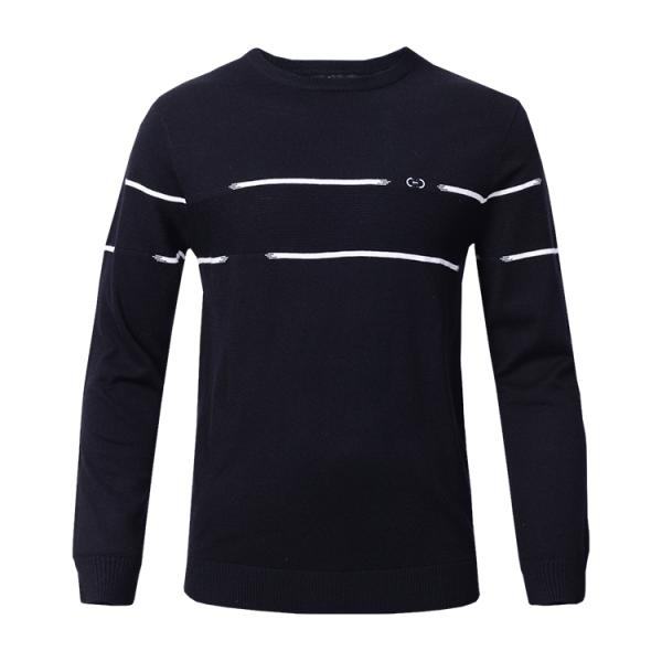 Long Sleeve Mens Warm Winter Sweaters O Neck Fashion ODM / OEM Service