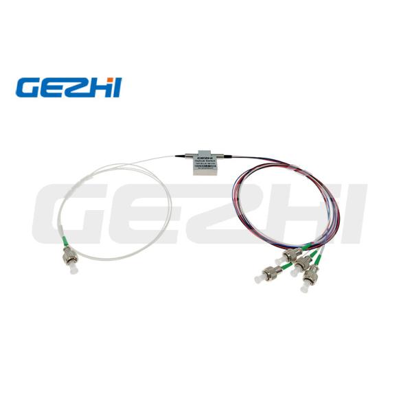 Fiber Optic 1x4T  Mechanical Optical Switch with SC FC LC ST Connector