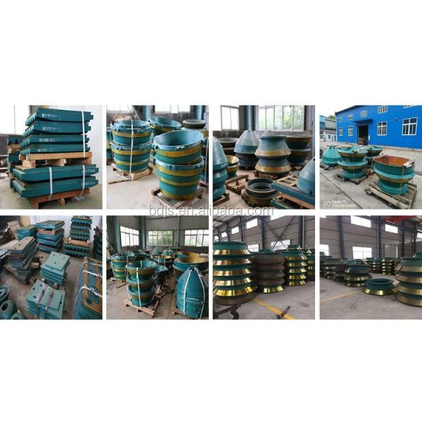 High Level Casting Parts Bowl Liner Concave Mantle for Cone Crusher Processing Type