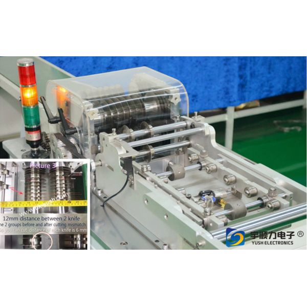 Multiple Groups of Blades PCB De-paneling Machine PCB Dividing Equipment LED Cutting