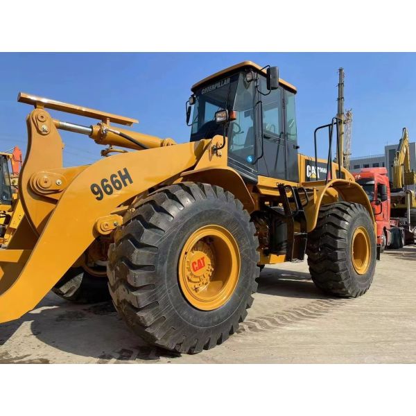 Used original CAT 966H wheel loader, available at a discounted price