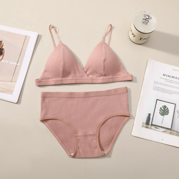Women Cotton Underwear Set Multi Colors Wholesale of New Products Bra and Panty Set Cotton Women