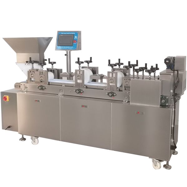 P320 Double Layer Full Automatic Compact Size Cereal Bar Machine Granola Bar Forming Equipment