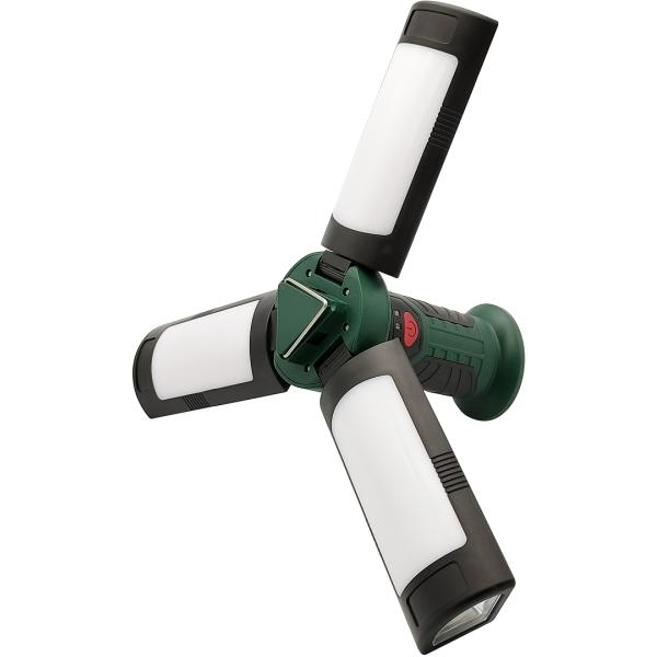 Перезаряжаемые листья фонарика 3 СИД располагаясь лагерем SMD обшивает панелями СИД луча потока работают светлый складной магнит Handheld