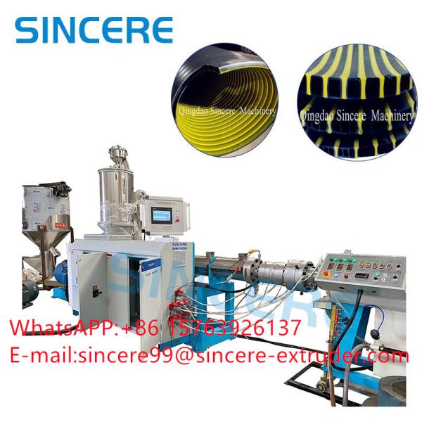 HDPE PP Spiral Tube Extrusion Line 200-800 600-1500 800-2400 1000-3500 1200-4000 1600-5000mm