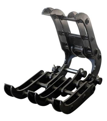 High Strength Construction Equipment Accessories Mini Excavator Grapple 21.35kg