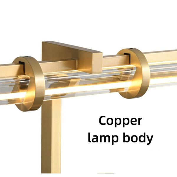 JYLIGHTING современный скандинавский простой роскошный светодиодный настольный лампа медное стекло для спальни гостиницы гостиничная гостиная Студия диван угловой свет