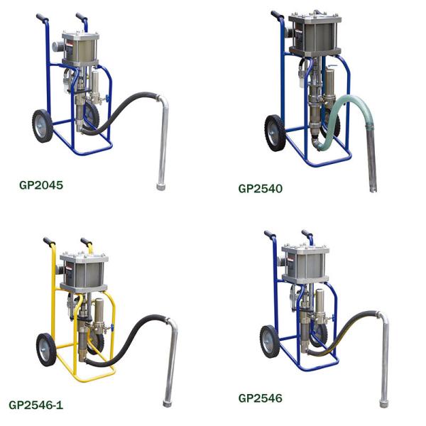 Air Powered Marine Pneumatic Airless Paint Spraye Machine Waterproof Coating Sprayer 180cc