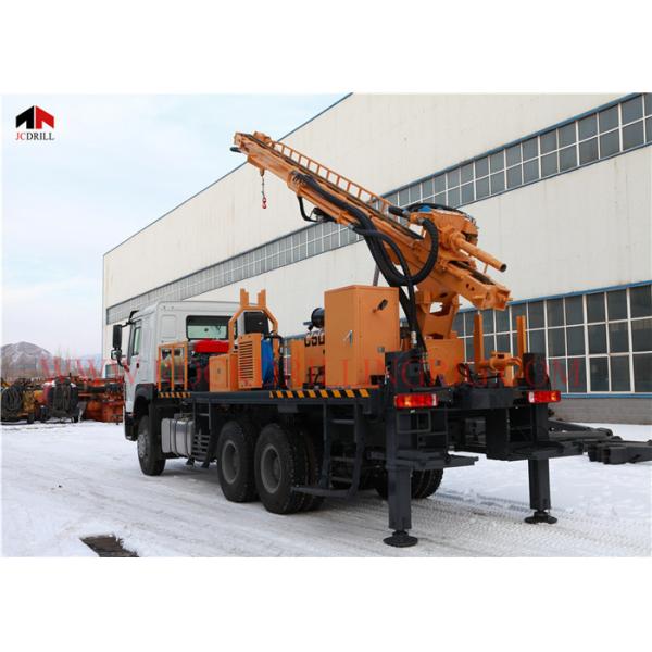 76MM Drill Pipe 300m Hydraulic Borehole Drilling Rig