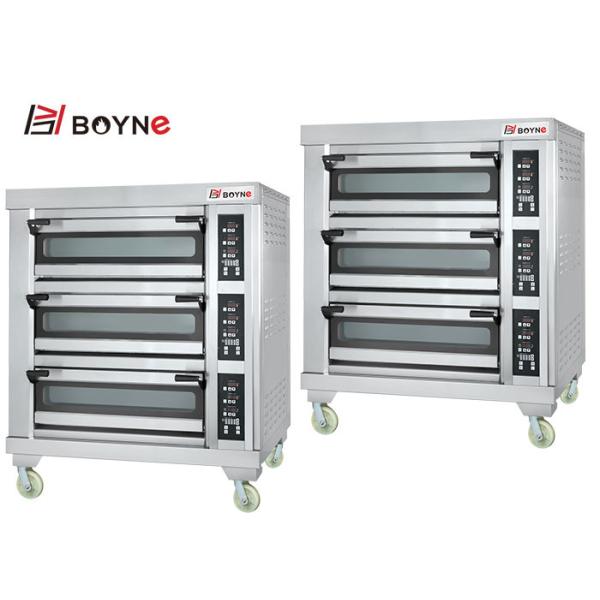 Печь пекарни подноса палубы 6 рекламы 3 микрокомпьютера верхнего сегмента нержавеющей стали электрическая