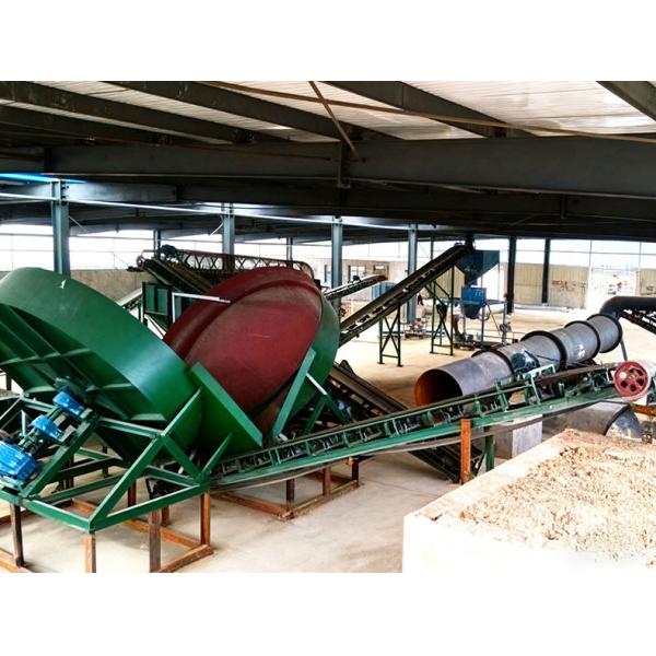 Simple Configuration Disc Granulation Production Line for Mineral Powder to Granules