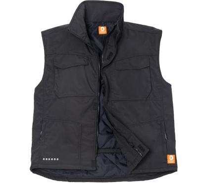 OEM Men's Winter Work Vest , 100% Polyester Mens Winter Vest