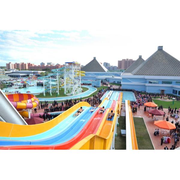 New Commercial Water Parks Slide Parts Design Fiberglass Water Bowl Slide Pieces for Sale