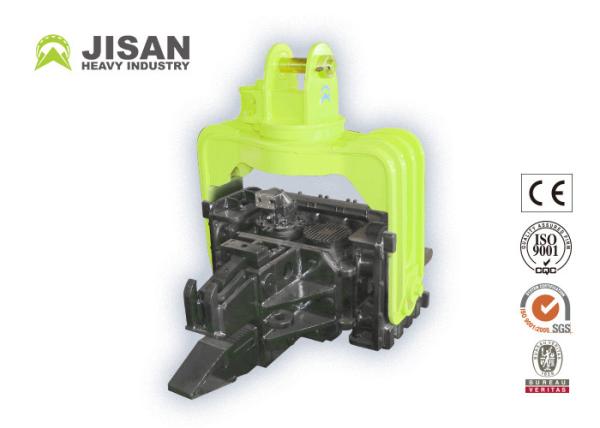 Motorista de pilha vibratório de Mounted Pile Hammer máquina escavadora usada/velha da folha