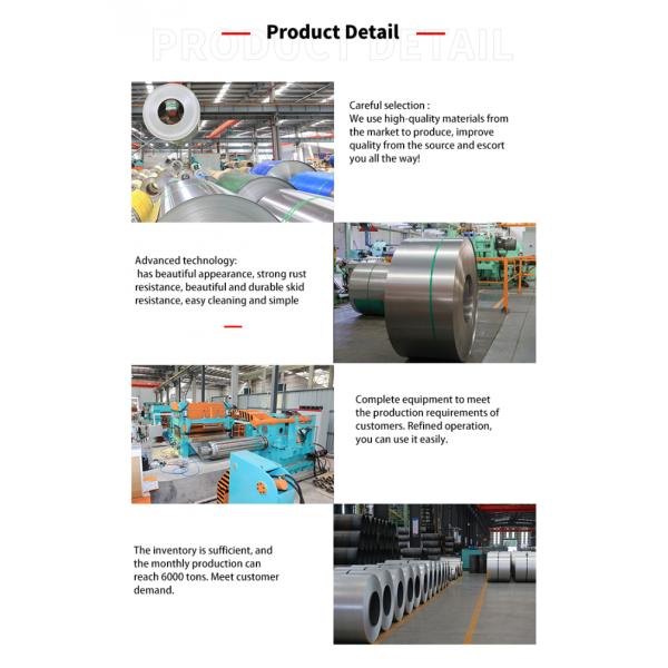 Polished Stainless Steel Coil Strip Mill Edge High Thermal Conductivity S22253