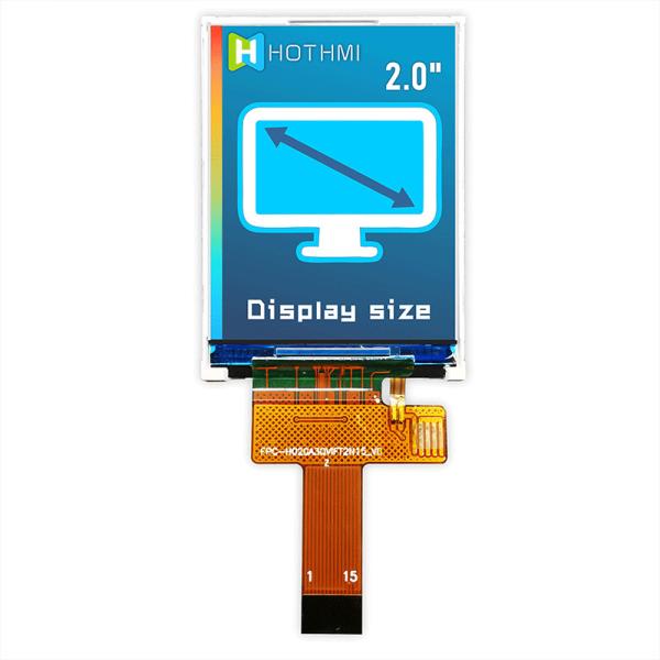 2 дисплей IPS TFT LCD дюйма, дисплей LCD температуры 240x320