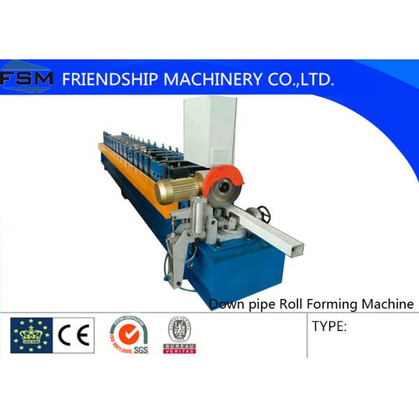 Downspout Roll Forming Machine with 16 Stations and 12m/min Rolling Speed
