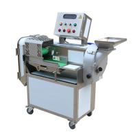 Máquina automática de corte de vegetais de folhas com duas cabeças 1000 kg/h