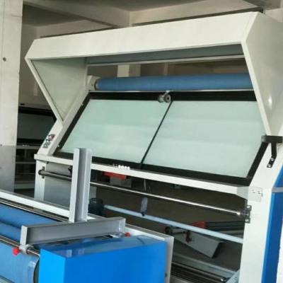 Tela automática que inspeciona e máquina de rolamento para a matéria têxtil Deying