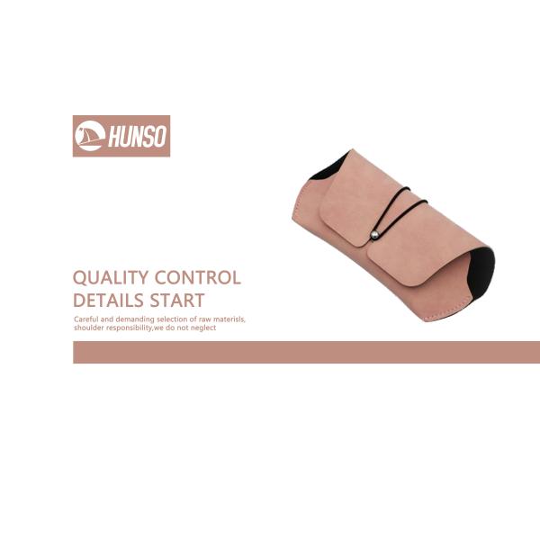 Classic Sunglass Case Box Water Proof Non Woven Fabrics Fake Leather