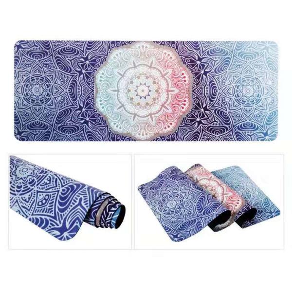 Floor exercises Mat, Gymnastics Mats, Suede/ Microfiber surface Yoga mats, Printing designs, Fitness Yoga mat