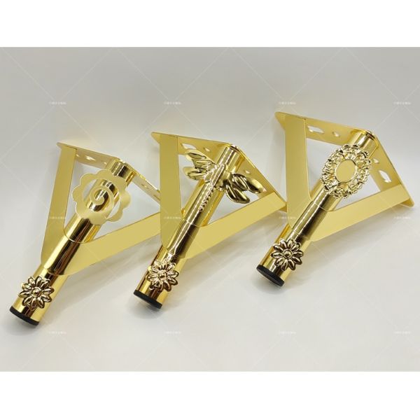 Wanjusheng a Variety of New Patterns Decorated Coffee Table Sofa Feet Iron Hardware Furniture Feet Cabinet Legs for Sale