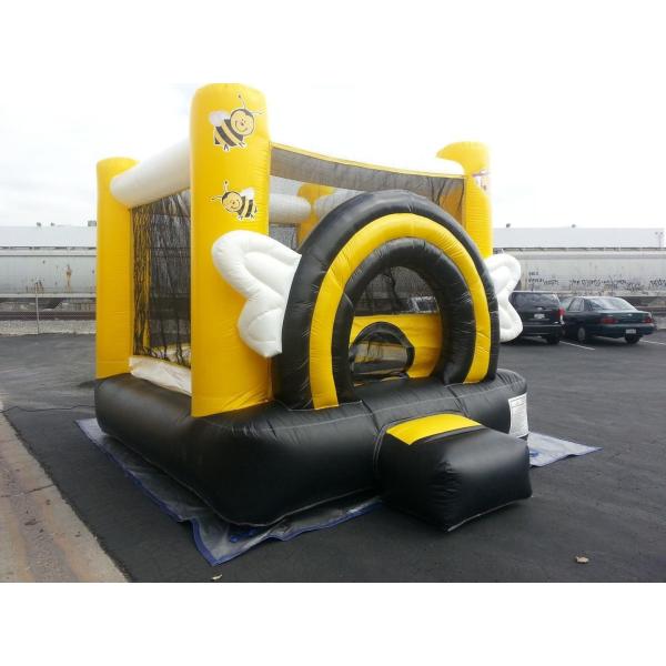 Blow Up Bumble Bee Bounce House Customized Size Commercial Inflatable Bouncy House