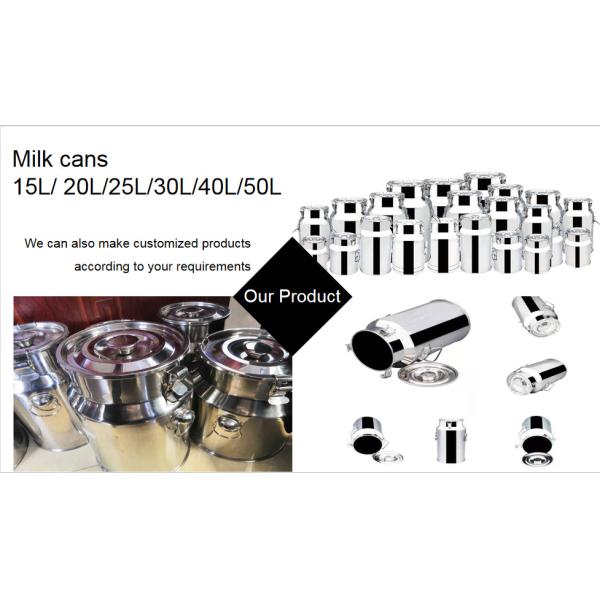 консервная банка бака для хранения нержавеющей стали открытого полиса меда напитка масла 20L вертикальная/молока бочонка/ведра