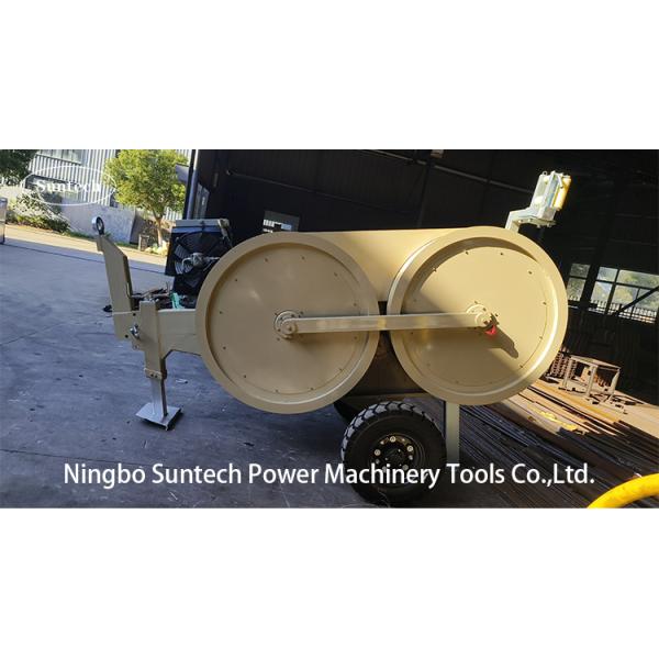 Двойной кабель компакта 15HP барабанчика электрический вытягивая ворот трактора