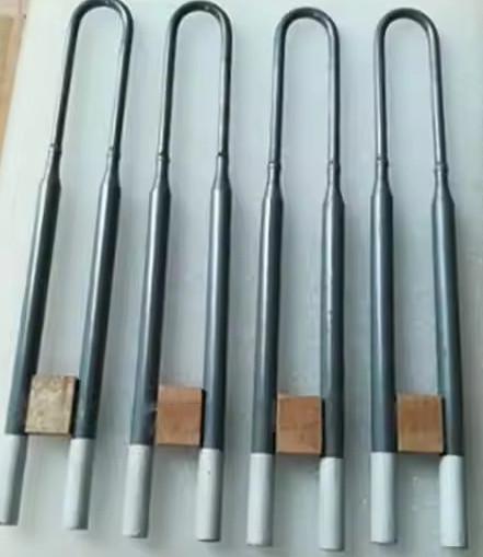 MoSi2 Molybdenum Disilicide Heating Element With 1700 1800 1900 Grade
