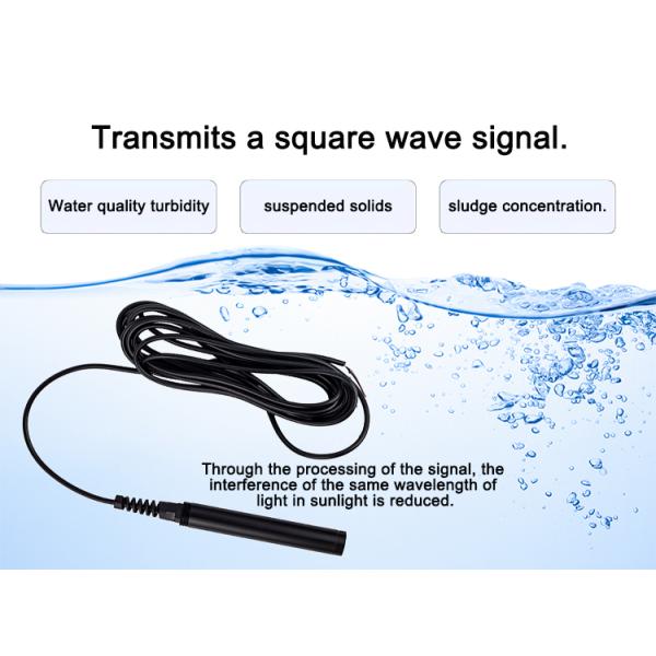 Highly Accurate 90° Light Scattering Method Turbidity Probe for Online Water Analysis