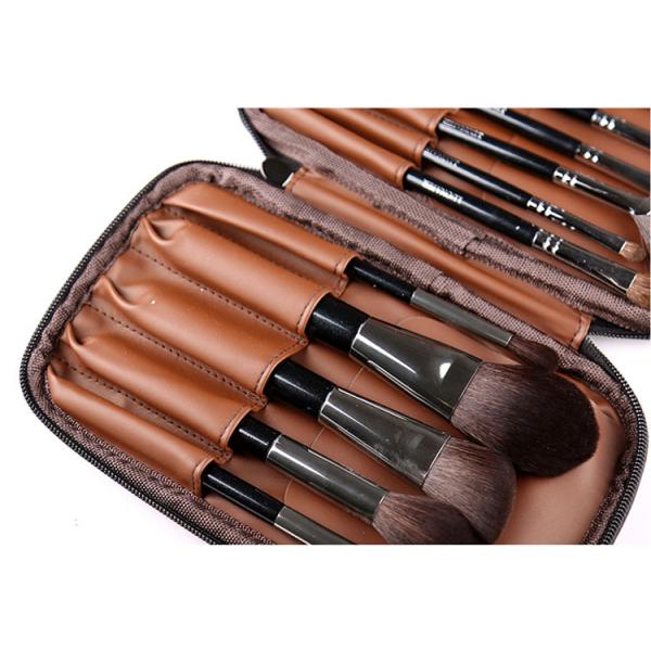 Large capacity zipper brush bag, brush set, makeup tool, makeup brush, 12 brush drum bags