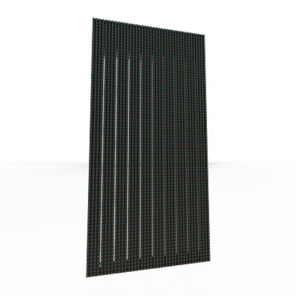 Transparant Led Video Wall Interactive   Stainless Steel Architectural Mesh Light Media Displays