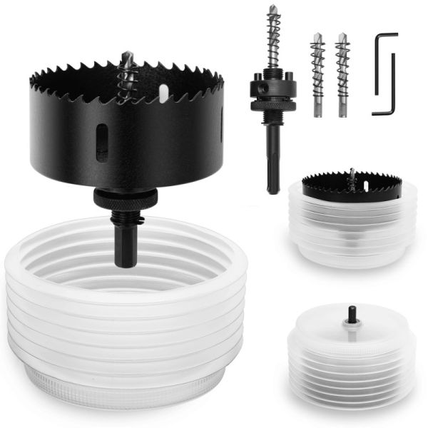 105mm (4-1/8″) M42 Cobalt Bi-Metal Hole Saw – Large Duct Openings, Tank Ports & Electrical Enclosures