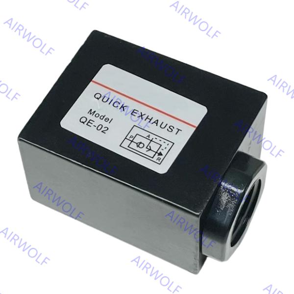 QE-01, QE-02, QE-03, QE-04 Sunrise QE Series Quick Exhaust Valve 1/8, 1/4, 3/8, 1/2