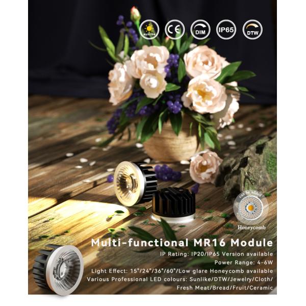 Full Spectrum MR16 Module 7W IP65/ IP20 Efficient Heat Sink Commercial Lighting