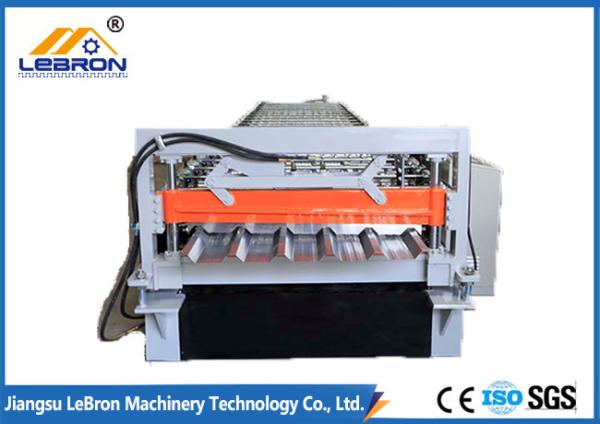 Long time service 2018 new type Color Steel Tile Roll Forming Machine PLC Control Full Automatic  made in china Gray