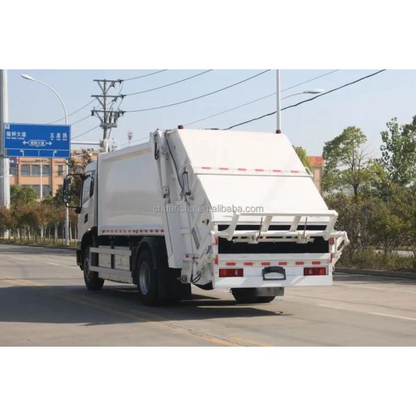 Pure Electric Eco-Powered Compression Garbage Truck Meeting Custom's Requirement for Zero Emission Waste Management