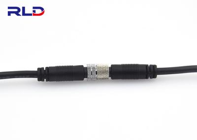 conector de cabo impermeável fêmea masculino da extensão de 2Pin 3Pin 4Pin
