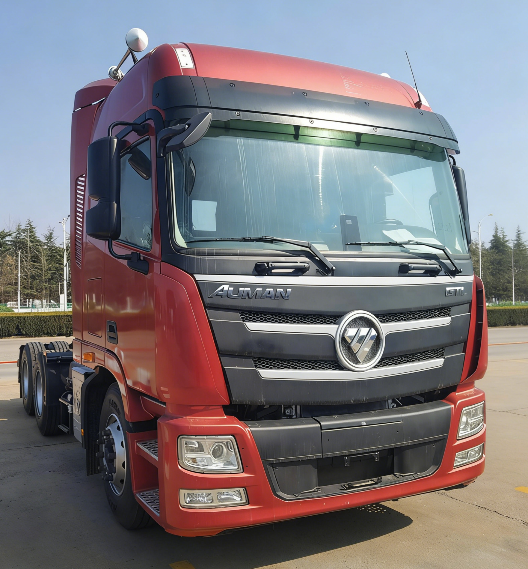FOTON GTL 460‑HP 6×4 High‑Capacity Tractor Head _ 40000kg Gross Traction Inter‑City Haulage Tractor Unit _ Construction Mine Overland Freight Truck