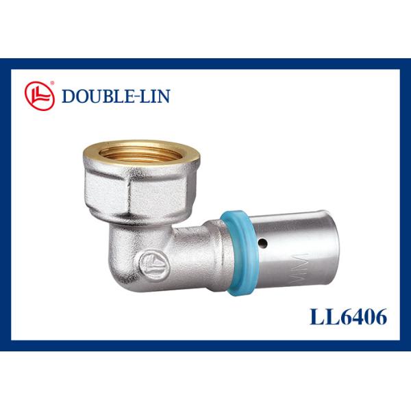 " Штуцеры прессы женского локтя ×32-3.0 F1 латунные